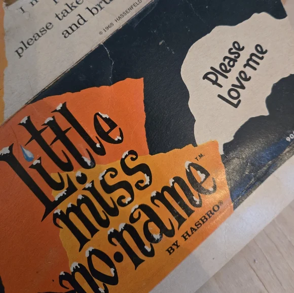 RARE 1965 vintage Hasbro Little Miss No Name Doll with Box - Picture 8 of 13